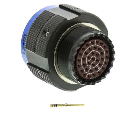 63-7600-30　Amphenol TV Series, 37 Way Cable Mount MIL Spec Circular Connector Plug, Pin Contacts,Shell Size 15, Screw Coupling,　TV06RW-15-35PN(W52)