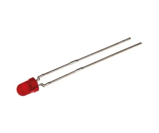 63-7729-75　2 V Red LED 3mm Through Hole, Vishay TLHR4400　TLHR4400