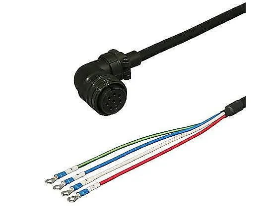 69-5835-71　Power Cable Angle Plug - Round Crimp Terminal Movable 30 m DSVPWS1L-12M-030-E　DSVPWS1L-12M-030-E