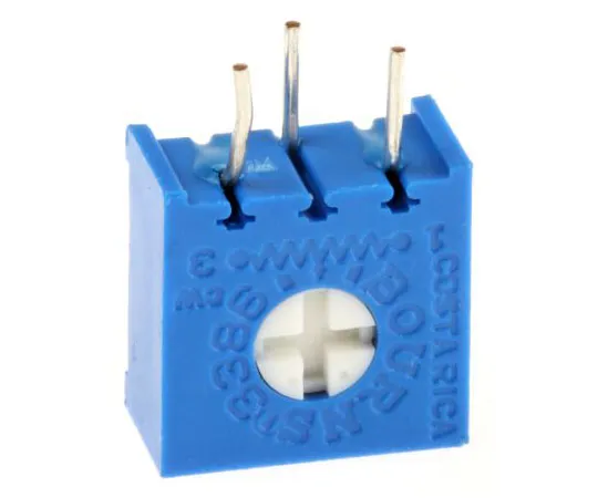 63-7698-80　Bourns 1 Gang Trimmer Cermet Potentiometer, 1kΩ, ±10%, 0.5W, Linear 3386V-1-102LF　3386V-1-102LF