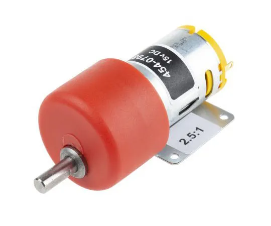 63-7553-41　RS PRO, 12 V dc, 520 gcm, Brushed DC Geared Motor, Output Speed 3948 rpm　454-0798