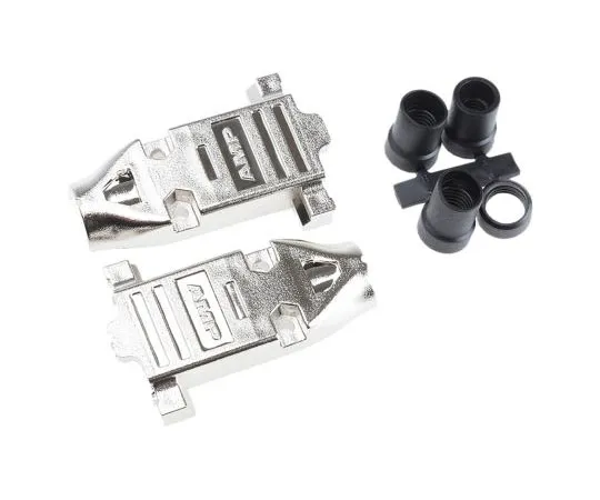 63-7683-98　TE Connectivity Amplimite HD-20 Series Metal Plated Plastic D-sub Connector Backshell, 9 Way　5748677-1