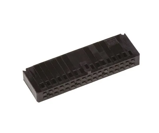 63-7676-56　TE Connectivity AMPMODU MOD IV Female Connector Housing, 2.54mm Pitch, 34 Way, 2 Row　102387-8