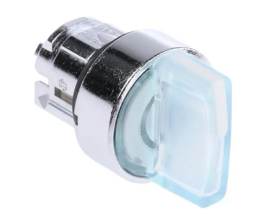63-7631-81　Schneider Electric Harmony XB4 3 Position Selector Switch Head Standard Handle White Spring Return to Centre　ZB4BK1513