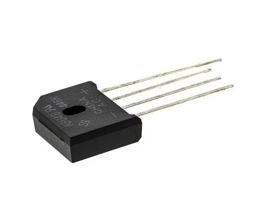 63-7648-93　Vishay KBU4B-E4/51, Bridge Rectifier, 4A 100V, 4-Pin KBU　KBU4B-E4/51