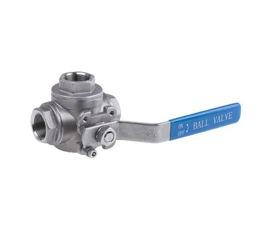 63-7591-39　RS PRO High Pressure Ball Valve Stainless Steel 3/4 in BSPP 3 Way　499-1893