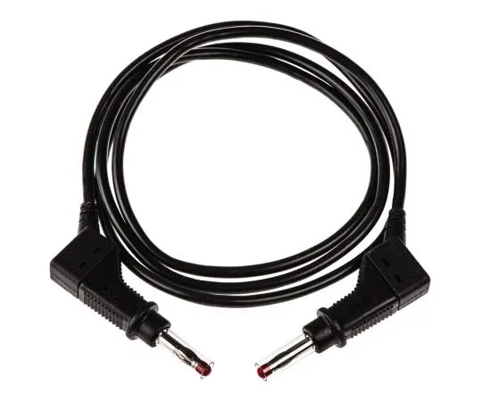 63-7576-45　Multi Contact Test lead, 32A, 600V, Black, 1m Lead Length　66.9408-100-21