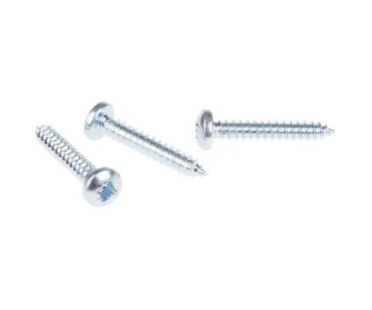 63-7627-62　RS Pro Bright Zinc Plated Steel Self Tapping Screw N°8 x 1in Long 25mm Long　546-5727