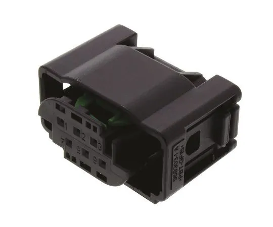63-7677-06　TE Connectivity Micro Quadlock System Series, 2 Row 6 Way Cable Mount Socket Connector, with Crimp Termination Method　1-967616-1