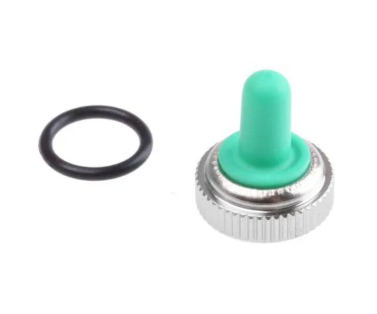63-7592-62　Green Silicone Toggle Switch Boot　U1331-3
