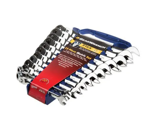 63-7600-82　Gear Wrench 12 Piece Ratchet Spanner Set　9901D