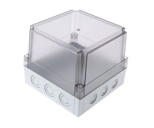 63-7590-98　Fibox Polycarbonate Enclosure, IP66, IP67, 180 x 180 x 150mm　PCM 175/150 T ENCLOSURE