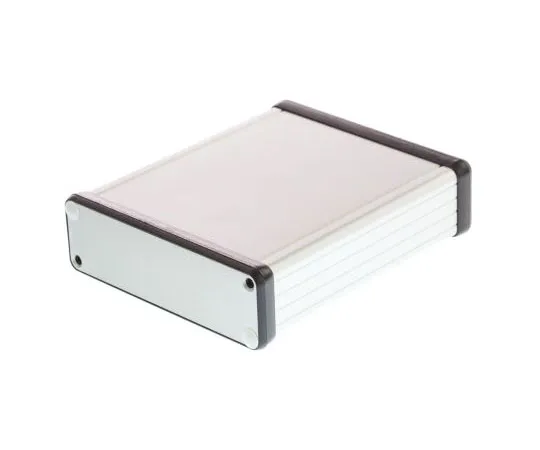 63-7636-44　Hammond, Extruded Aluminium, Handheld Enclosure, IP54 ,120 mm x 30.5 mm x 103 mm　1455L1201