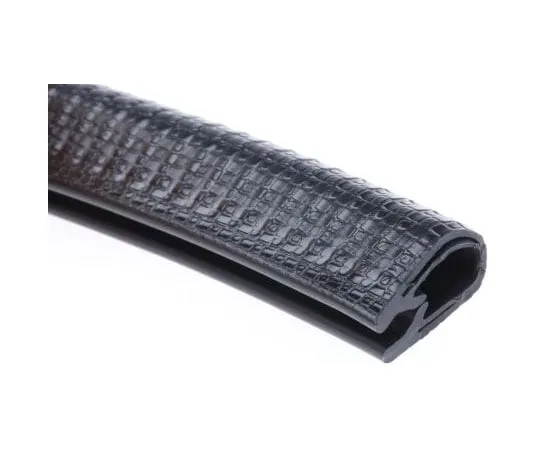 63-7640-82　RS PRO PVC Black Edge Protector Strip, 20m x 16.8mm x 10.5mm　619-1534