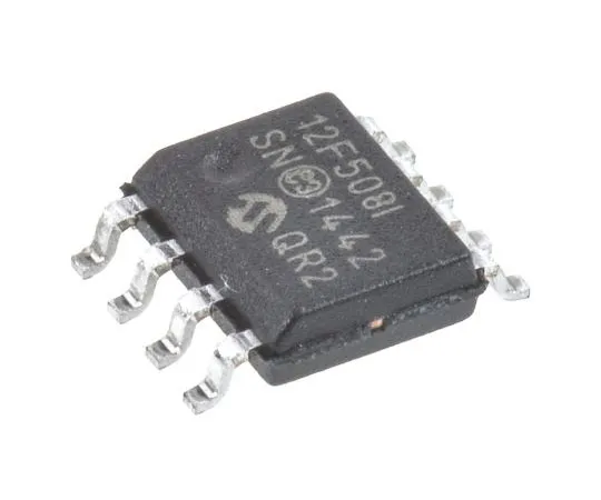 63-7644-40　Microchip PIC12F508-I/SN, 8bit PIC Microcontroller, 4MHz, 512 Flash, 8-Pin SOIC　PIC12F508-I/SN