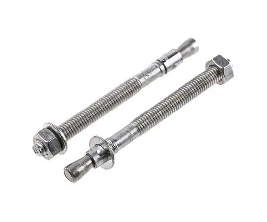 63-7643-24　RS Pro Stainless Steel Bolt Anchor M8, fixing hole diameter 8mm, length 95mm　622-1950