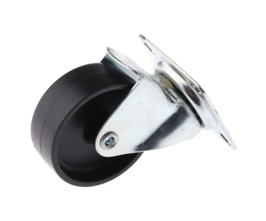63-7566-40　Tente Swivel Swivel Castor, 25kg Load Capacity, 43mm Wheel Diameter　1010POO043P40