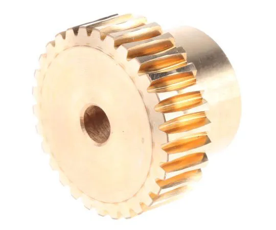 63-7607-37　RS PRO Bronze 30 Teeth Worm Wheel Gear, 24.16mm PitchDiam. , 18mm Hub Diam. , 18mm Face Width　521-6840