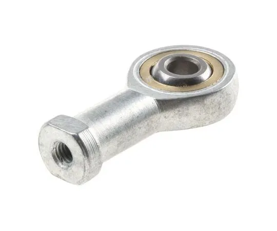 63-7556-76　Parker M4 Female Galvanized Steel Rod End, 5mm Bore Size, 38.2mm Long , M4 Thread Size, Metric Thread Standard Female　P1A-4CRS