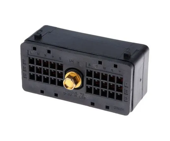 63-7655-35　Cinch Modice Series, 3 Row 30 Way Cable Mount Socket Connector, with Crimp Termination Method　5810130028