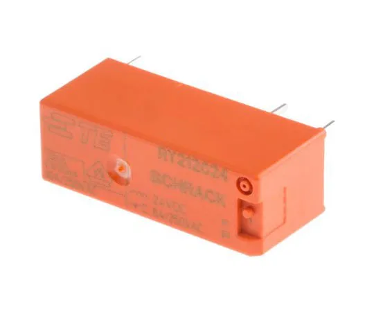 63-7680-11　TE ConnectivityRY SPDT Non-Latching Relay PCB Mount, 24V dc Coil, 8A　RY212024