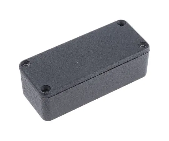 63-7613-07　Hammond 1590, Die Cast Aluminium Enclosure, IP54, Shielded, 92.5 x 38.5 x 27mm　1590ABK