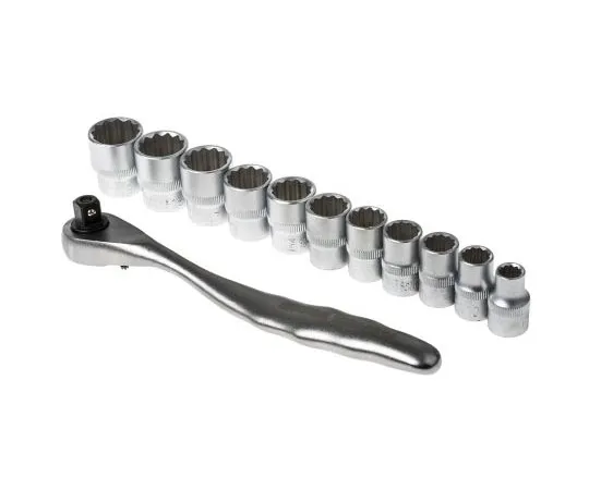 63-7665-80　RS Pro, 12 Piece Socket Set 3/8 in Square Drive　668-5783