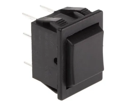 63-7615-38　Arcolectric Double Pole Double Throw (DPDT), (On)-Off-(On) Rocker Switch Panel Mount　C1572ALAAA