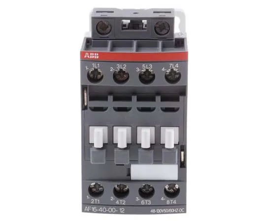 63-7739-13　ABB 4 Pole Contactor, 30 A, 110 V ac/dc Coil, AF Range, 4NO, 7.5 kW　1SBL177201R1200  AF16-40-00-12