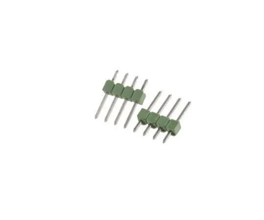 63-7668-15　TE Connectivity AMPMODU MOD II, 4 Way, 1 Row, Straight Pin Header　826926-4