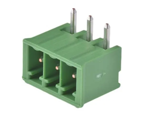 63-7732-96　TE Connectivity Buchanan, 3 Way, 1 Row, Right Angle PCB Header　284512-3