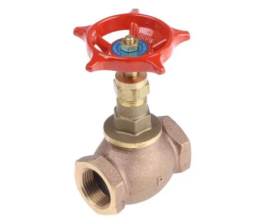 63-7599-22　Pegler Yorkshire Bronze Globe Valve 110008, 3/4 in BSPT 32 bar　110008