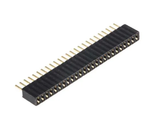 63-7685-90　HARWIN 1.27mm Pitch 25 Way 1 Row Straight PCB Socket, Through Hole, Solder Termination　M52-5002545