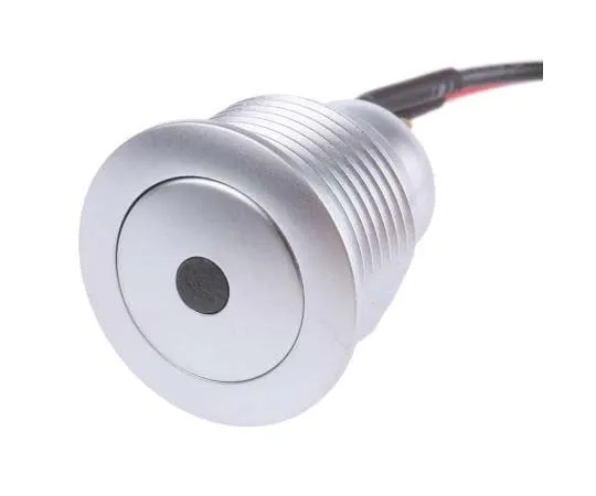 63-7714-66　ITW Single Pole Single Throw (SPST) Momentary Green LED Push Button Switch, IP67, 16.1 (Dia.)mm, PCB　57M 511G