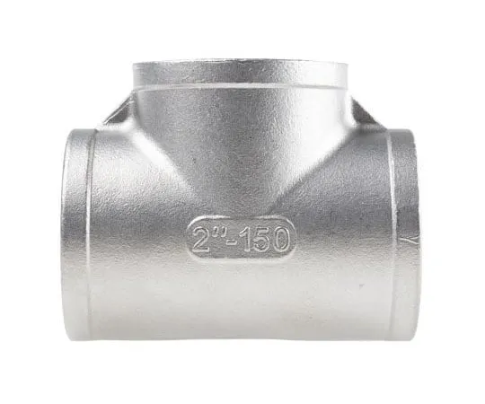 63-7592-05　RS PRO Stainless Steel Circular Tee Tee 2in G(P) Female x 2in G(P) Female x 2 Female G(P) 4.21in　499-3209