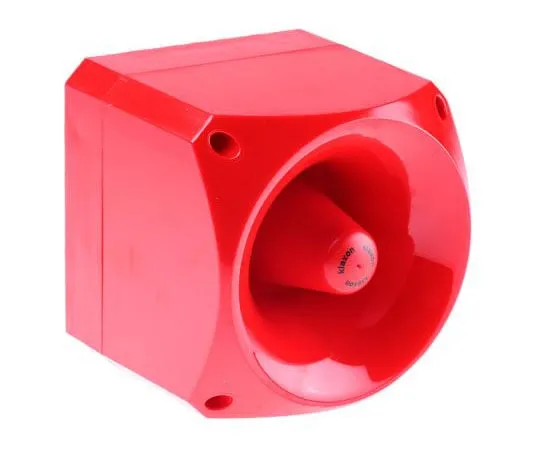 63-7620-62　Nexus 110 Red 50 Tone Electronic Sounder, 10 → 60 V dc, 116dB at 1 Metre　PNS-0013