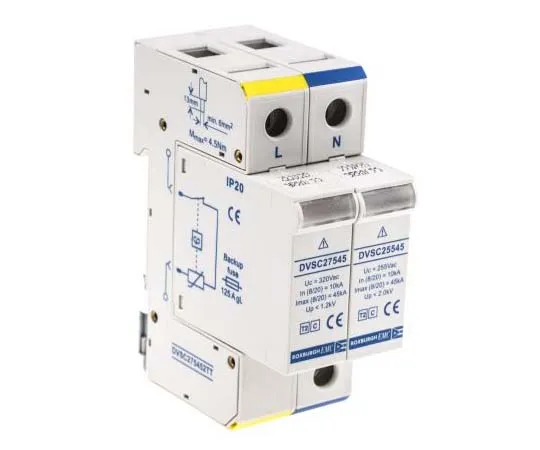 63-7729-16　Roxburgh EMC DVSC Series Metal Oxide Varistor, Varistor 275V　DVSC275452TT