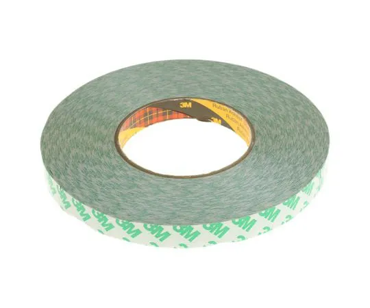 63-7593-60　3M 9087 White Double Sided Plastic Tape, 15mm x 50m　9087 15MMX50M