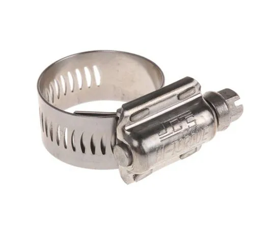 63-7586-85　HI-TORQUE Stainless Steel Slotted Hex Worm Drive, 16mm Band Width, 20mm - 30mm Inside Diameter　HTM30P