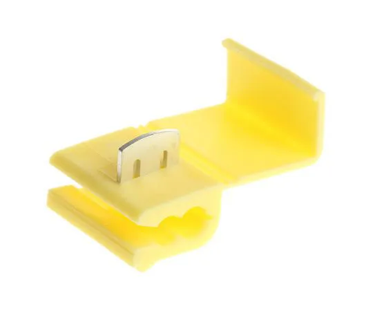 63-7599-34　RS PRO Tap Wire Splice Connector, Yellow, Insulated 12 → 10 AWG　510-4826