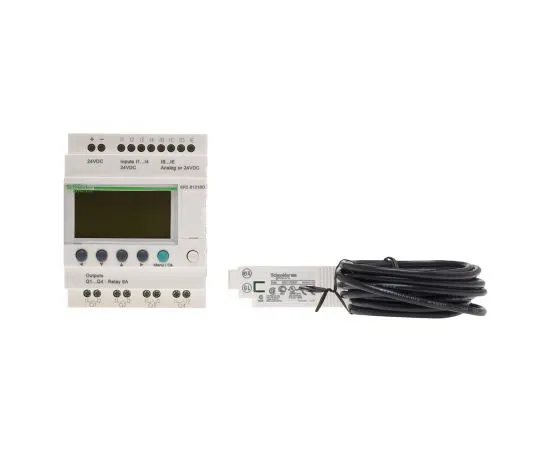 63-7565-49　Schneider Electric Zelio Logic 2 PLC CPU Computer Interface, 8 (Up → 8 Digital, Up → 4 Analogue) Inputs　SR2PACKBD