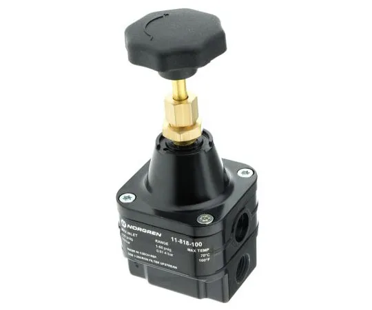 63-7616-45　Norgren Pneumatic Regulator 240L/min G 1/4, 0.07 → 4bar　11-818-100