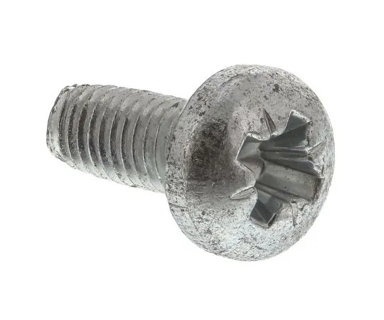 63-7575-41　RS Pro Clear Passivated, Zinc Steel Self Tapping Screw M4 x 10mm Long　483-1230