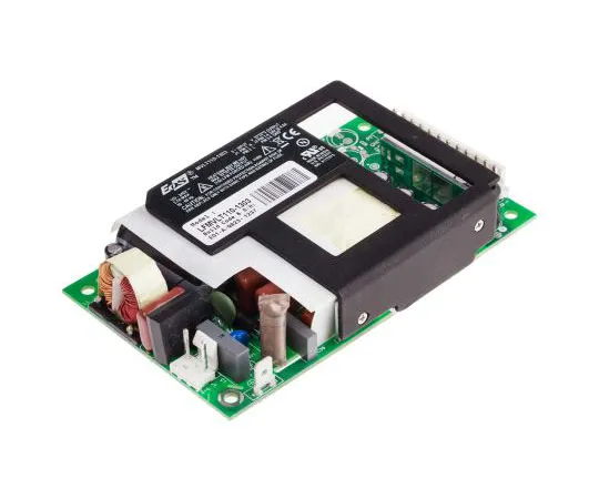 63-7570-92　EOS 110W 1 Output Embedded Switch Mode Power Supply SMPS, 3.33A, 24V dc Medical Approved Open Frame　LFMVLT110-1303