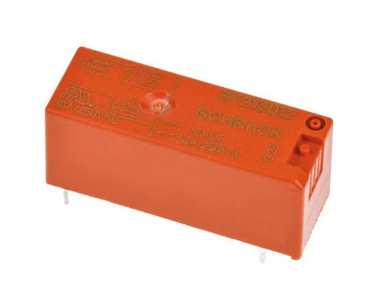 63-7680-09　TE ConnectivityRY SPDT Non-Latching Relay PCB Mount, 12V dc Coil, 8A　RY212012