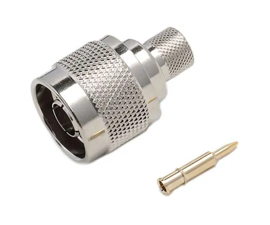 63-7653-12　RS Pro Straight N Type Connector, Plug, Crimp Termination　656-3614