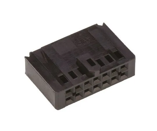 63-7676-54　TE Connectivity AMPMODU MOD IV Female Connector Housing, 2.54mm Pitch, 14 Way, 2 Row　102387-2