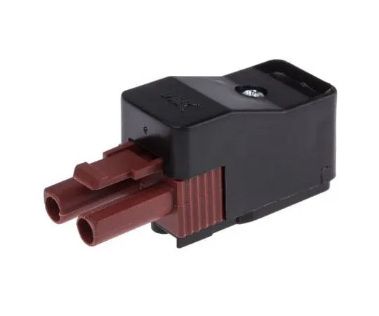 63-7588-36　RS PRO Non-F***d Terminal Block, 2 Way/Pole, Screw Down Terminals, 2.5 mm² Cable Mount, Nylon, 400 V Male　495-6200