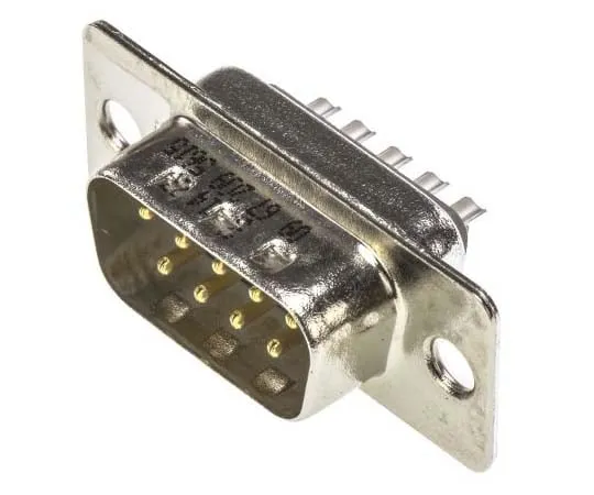 63-7700-98　Harting Panel Mount, 9 Pin D-sub Connector Plug, Shell Size E　9672095615