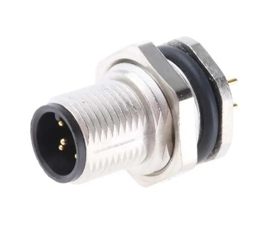 63-7726-49　Binder 713 Series M12 Panel Mount Connector, 5 contacts Socket　09-3441-90-05